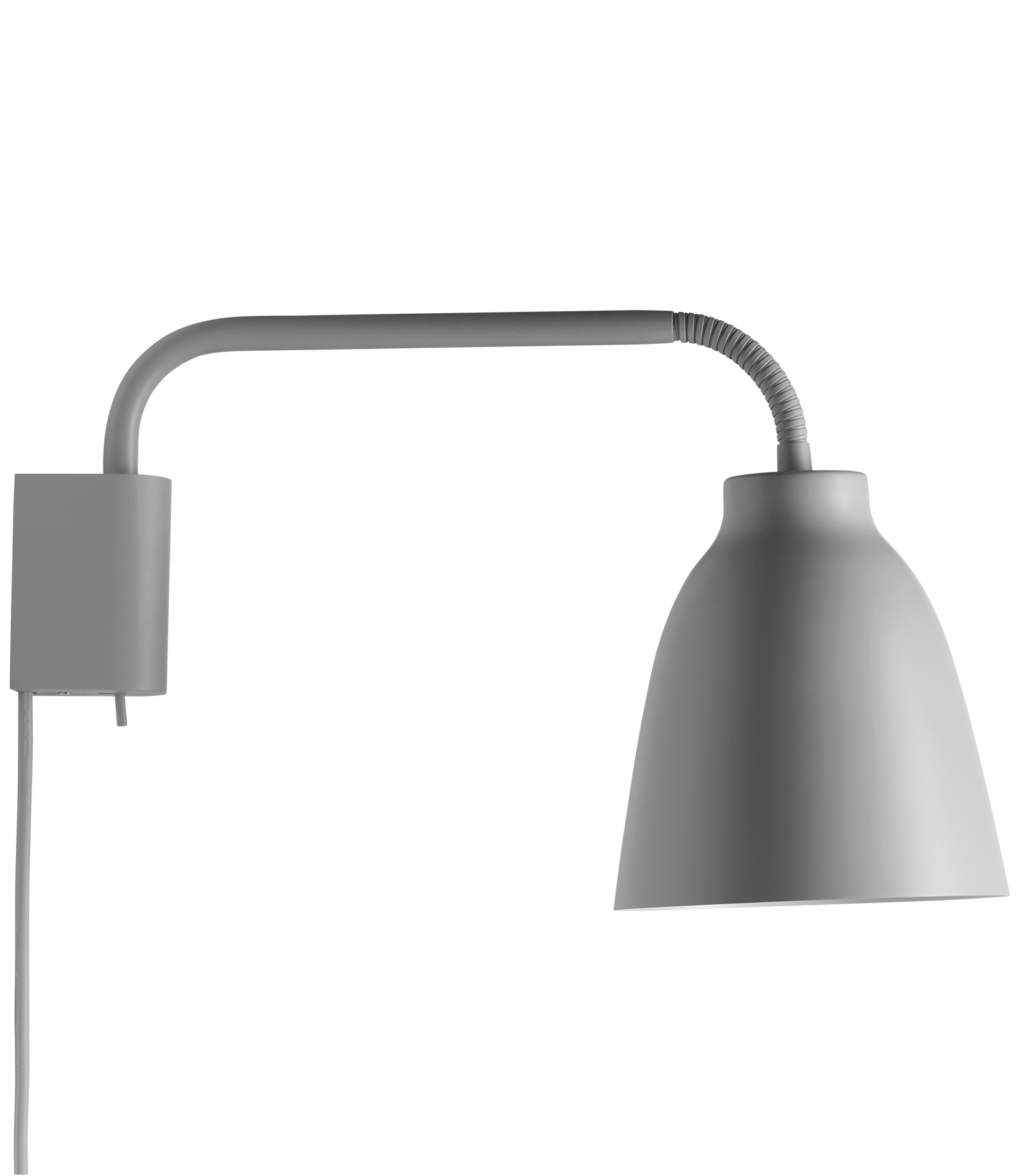 Caravaggio™ Read Væglampe Grey25