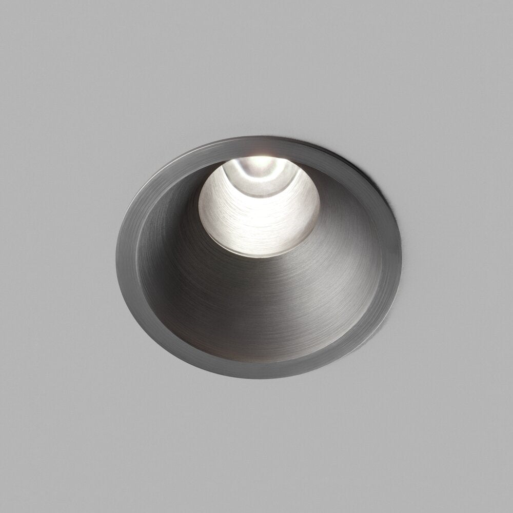 Curve II Ø90 Spotlampe Titanium