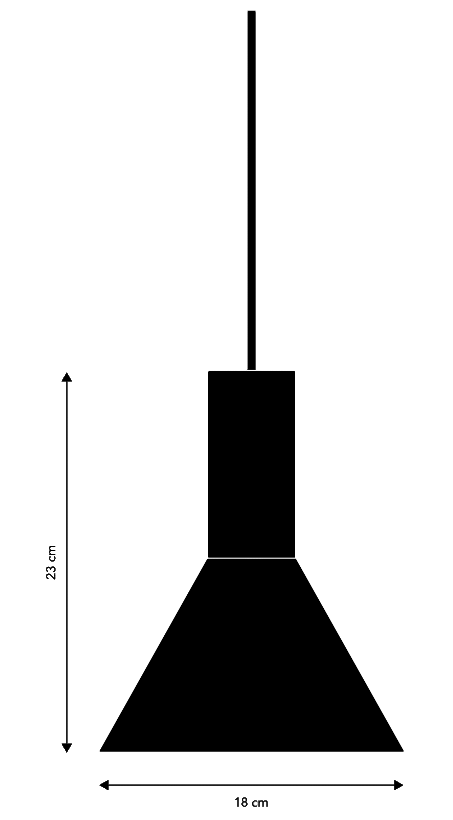 LYSS Pendel Ø18 Matsort