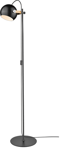 DC Gulvlampe Sort Ø18 - Halo Design