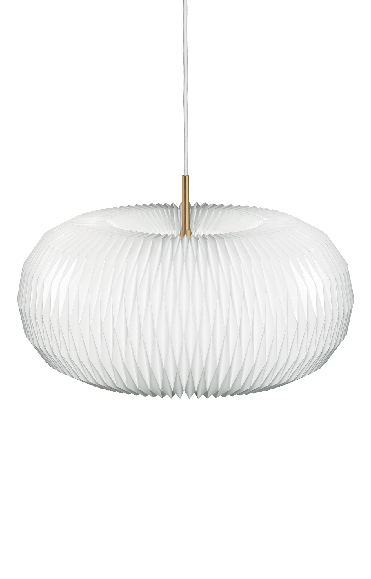 Donut Pendel Small Børstet Messing - LE KLINT