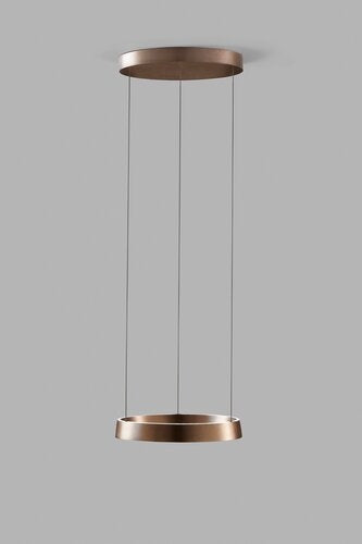 Edge Round Ø400 Pendel Rose Gold - Light-Point