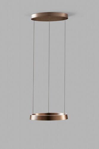 Edge Round Ø500 Pendel Rose Gold - Light-Point