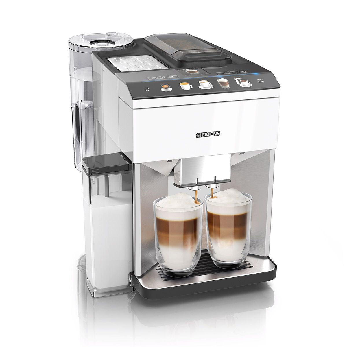Siemens TQ507R02 EQ.500 integral Rustfrit stål Espressomaskine billede 7