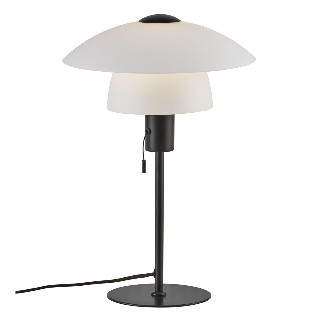 Verona E27 Bordlampe Sort/Opal