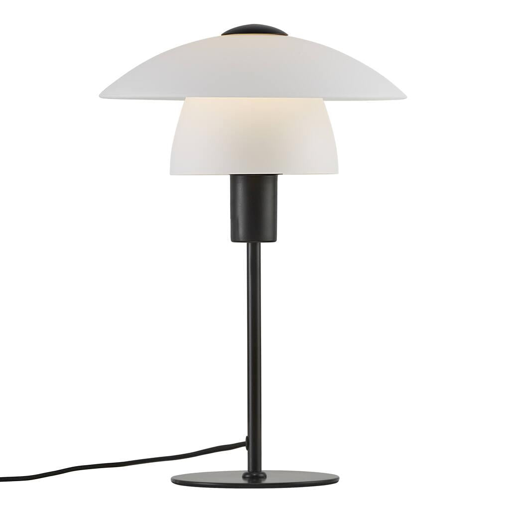 Verona E27 Bordlampe Sort/Opal