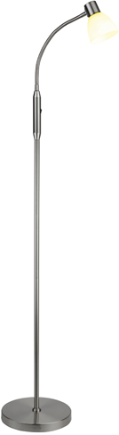 Hudson Gulvlampe LED Opal 1 arm - Halo Design