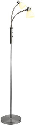 Hudson Gulvlampe LED Opal 2 arme - Halo Design