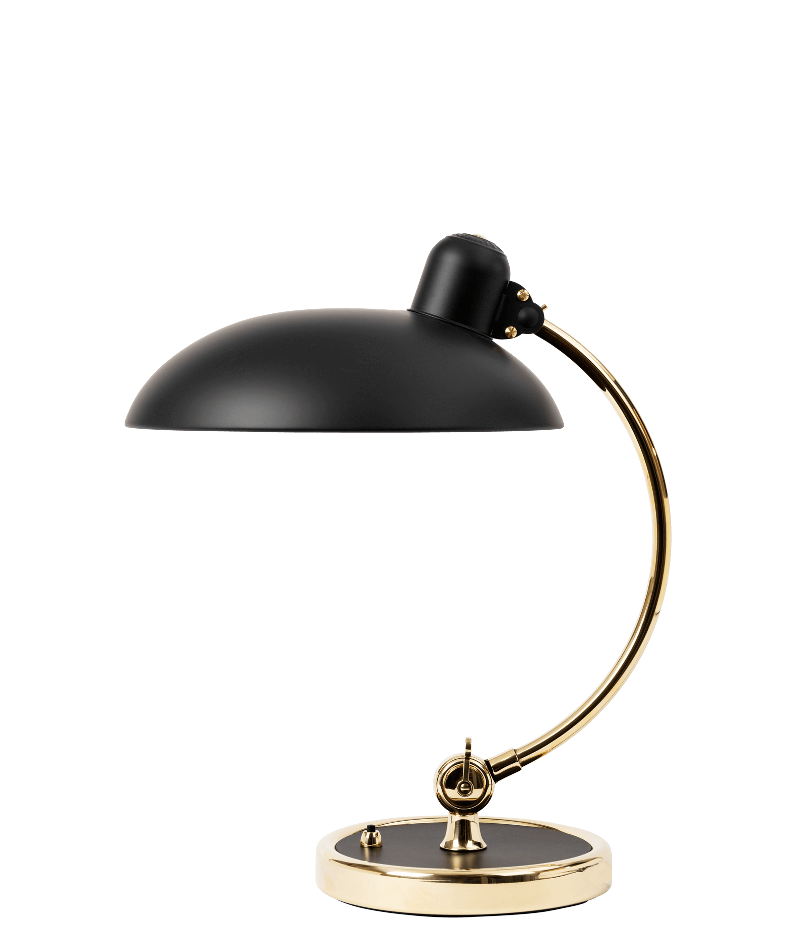 KAISER IDELL™ 6631-T Luxus Bordlampe, Matt Black & Brass