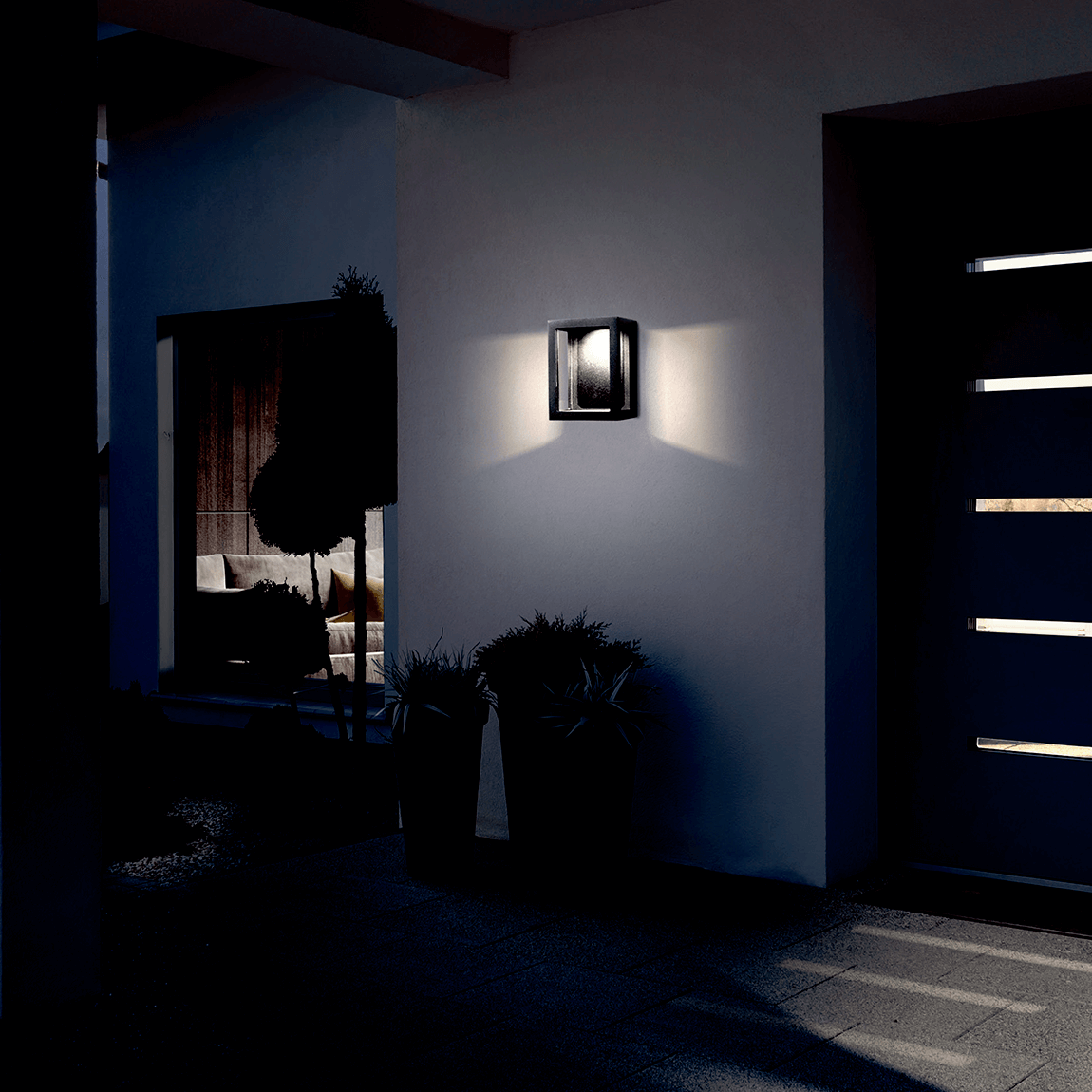 Sort Light Point udendørsbelysning