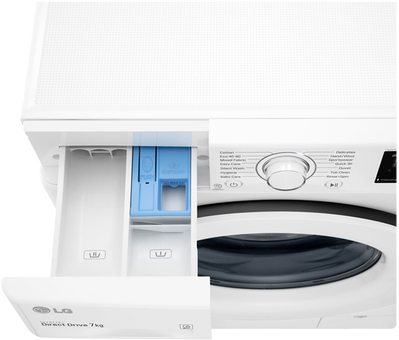 LG F2WP207N0WS - Frontbetjent Vaskemaskine