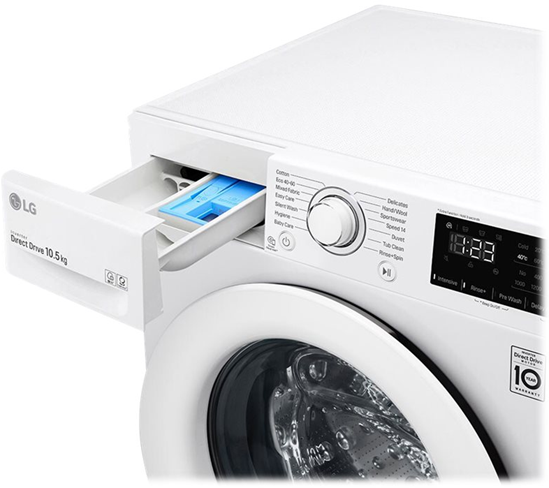 LG F4WV210N0W - Frontbetjent vaskemaskine