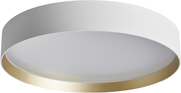 LOOM Design Lucia 805-013 Hvid/Guld Ø45 - Loftslampe