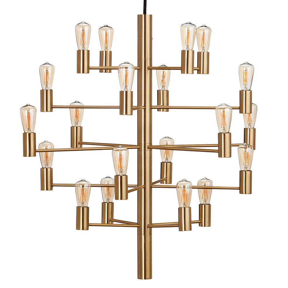 Manola Lysekrone 20 Messing