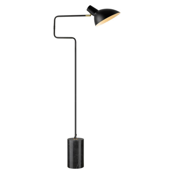Metropole Deluxe Gulvlampe Sort - Halo Design