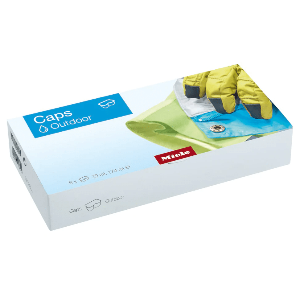 Miele Caps Vaskemiddek Outdoor, 6 stk - 10756950