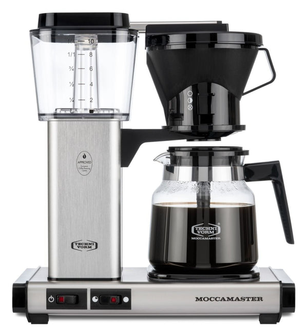 Moccamaster Manual Brushed Silver - Kaffemaskine