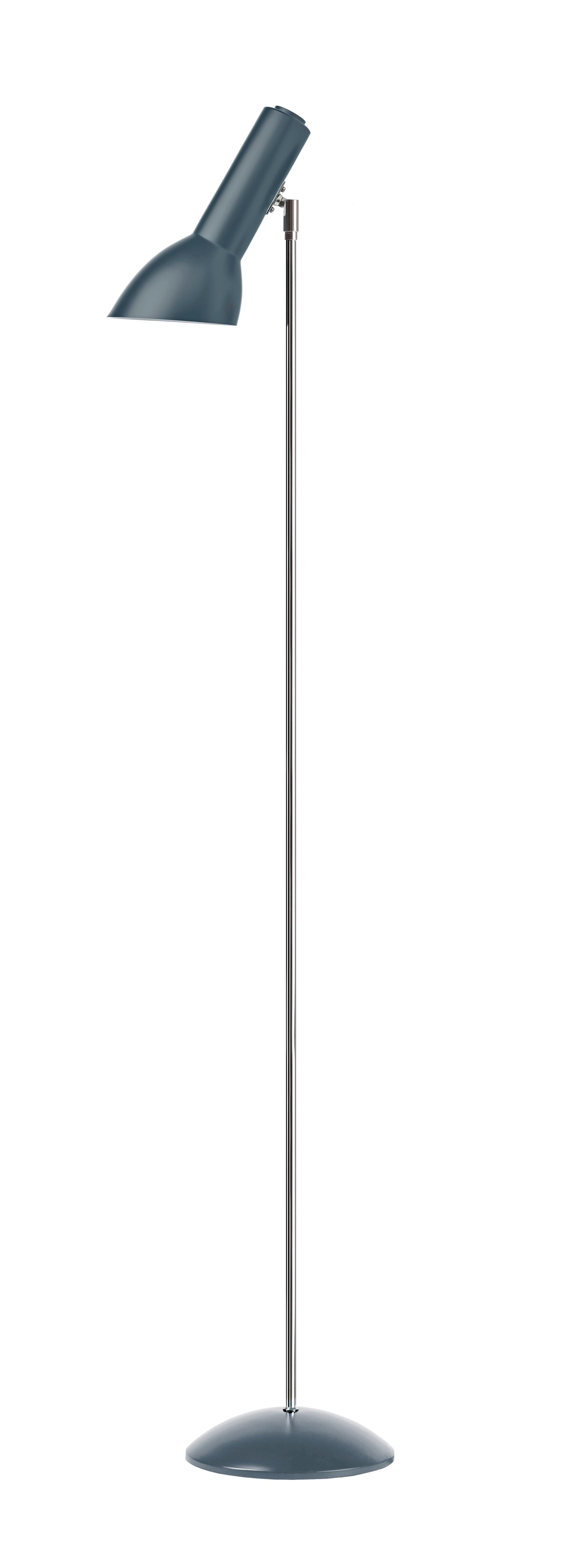 Oblique Petroleumsblå/Krom - Gulvlampe billede 4