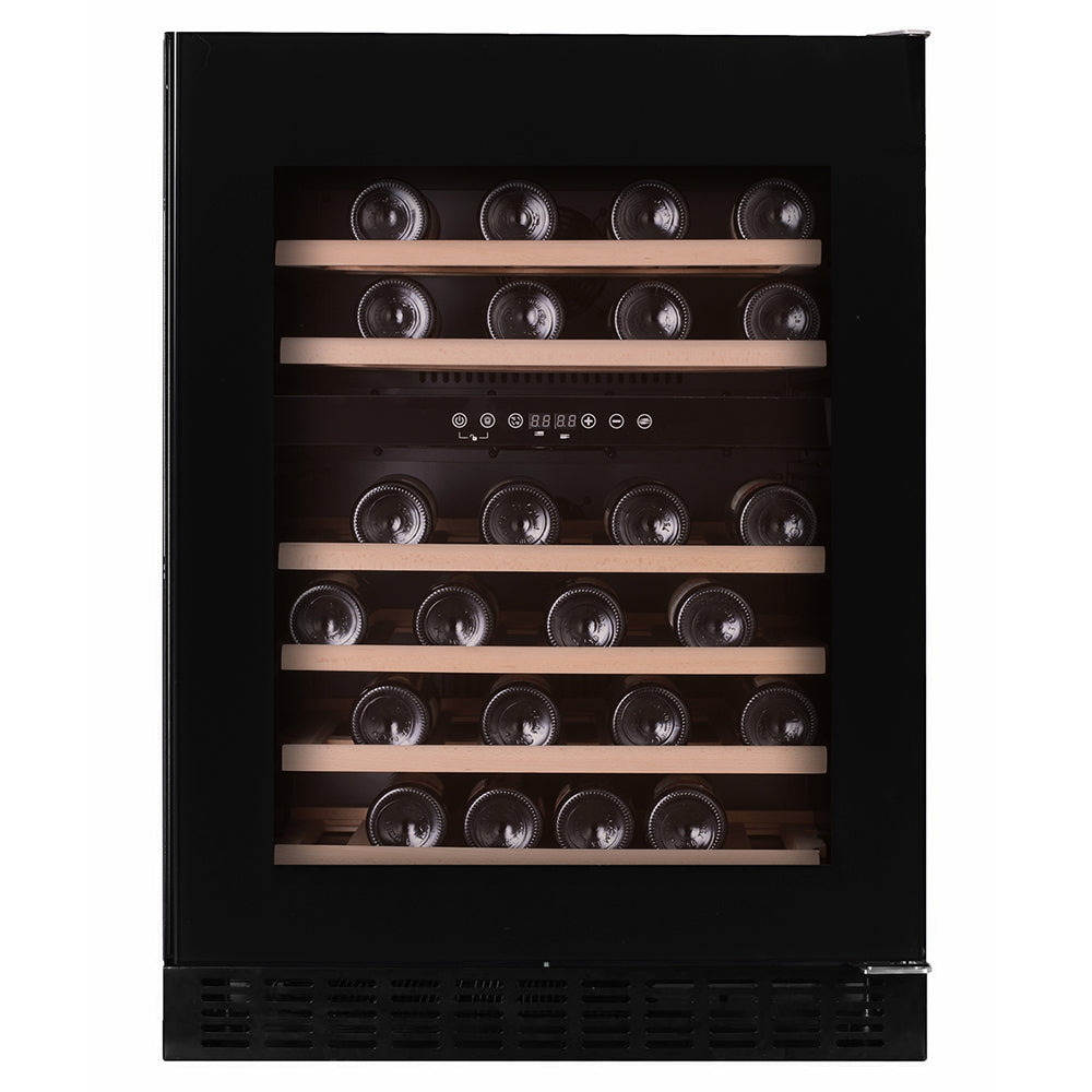 Temptech Oslo OX60DRB Vinkøleskab, Sort