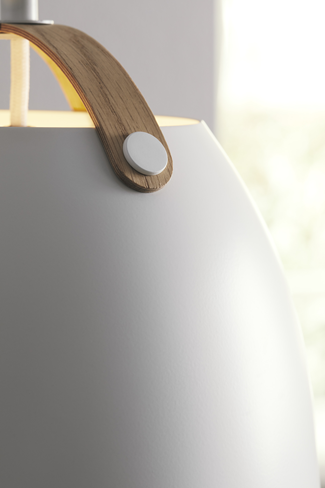 Oslo Pendel Hvid Ø40 - Halo Design