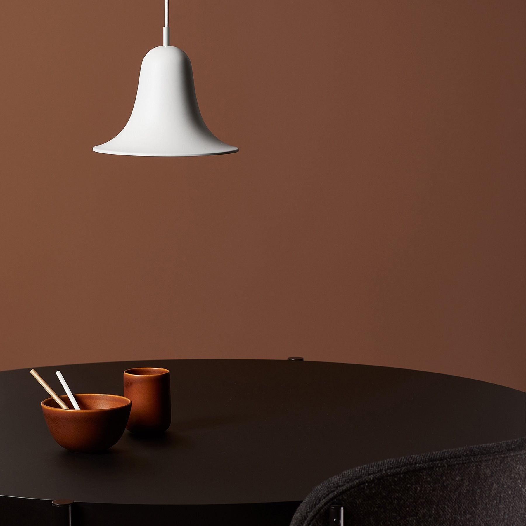 Pantop pendel Ø23 Mat Hvid - Verpan