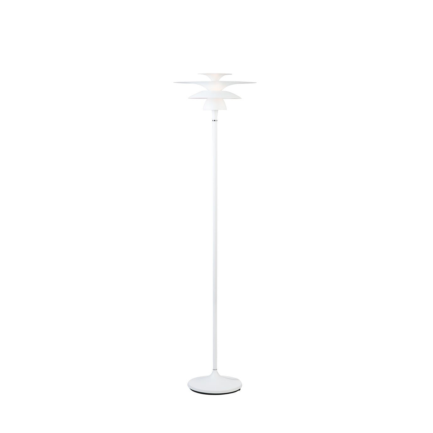 Picasso Gulvlampe Mat hvid Ø38 H1400 G9 LED billede 4