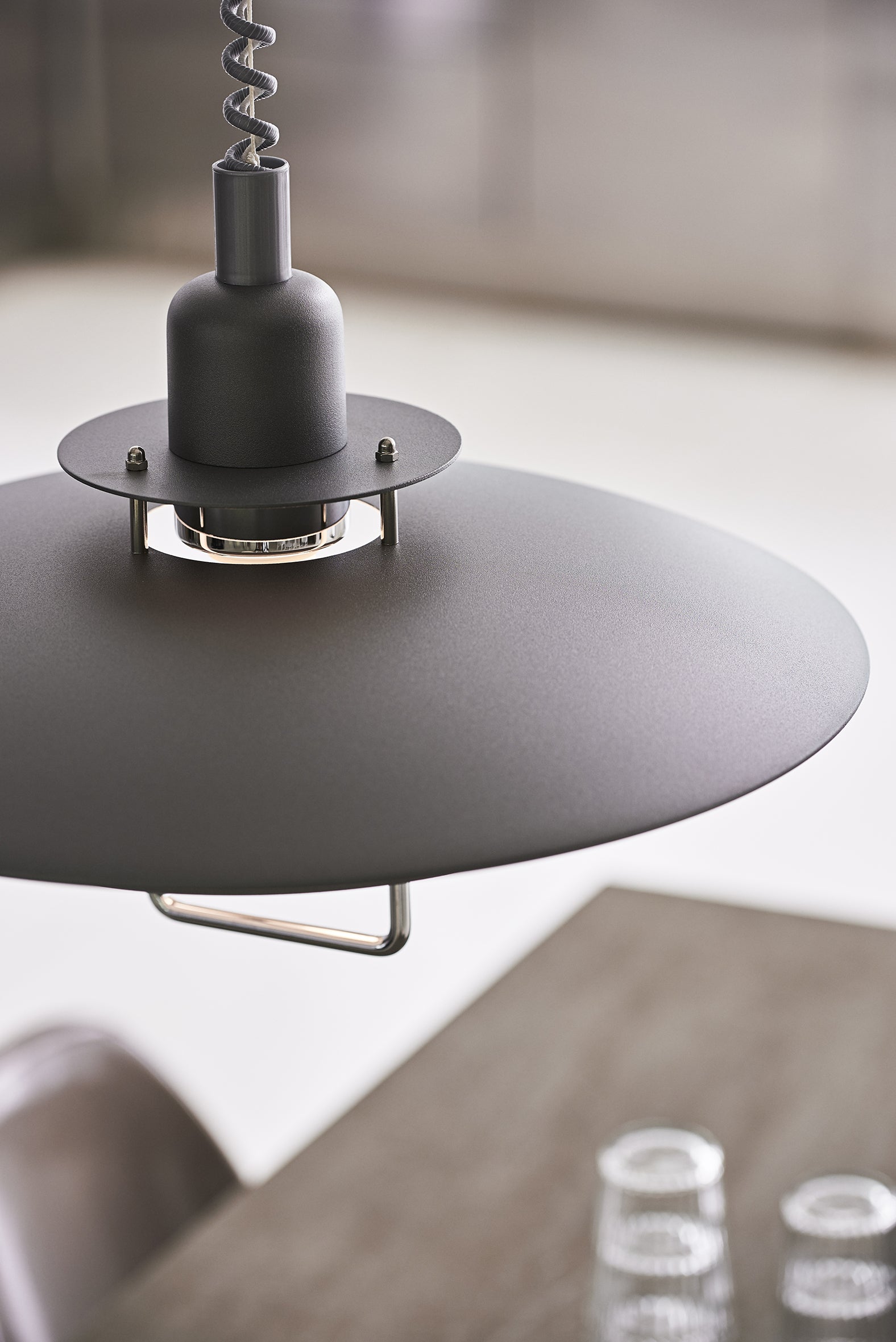 Primus Pendel Grå struktur Ø43