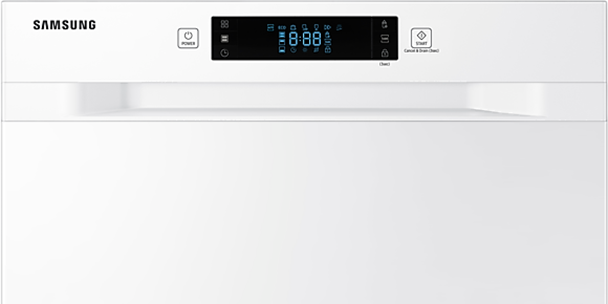 Samsung DW60M6051UW/EE - Opvaskemaskine til indbygning