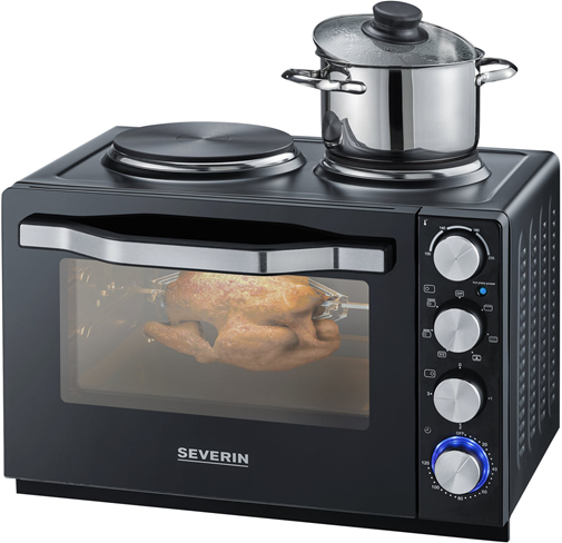 SEVERIN TO2065 11924 - Miniovn med kogeplader