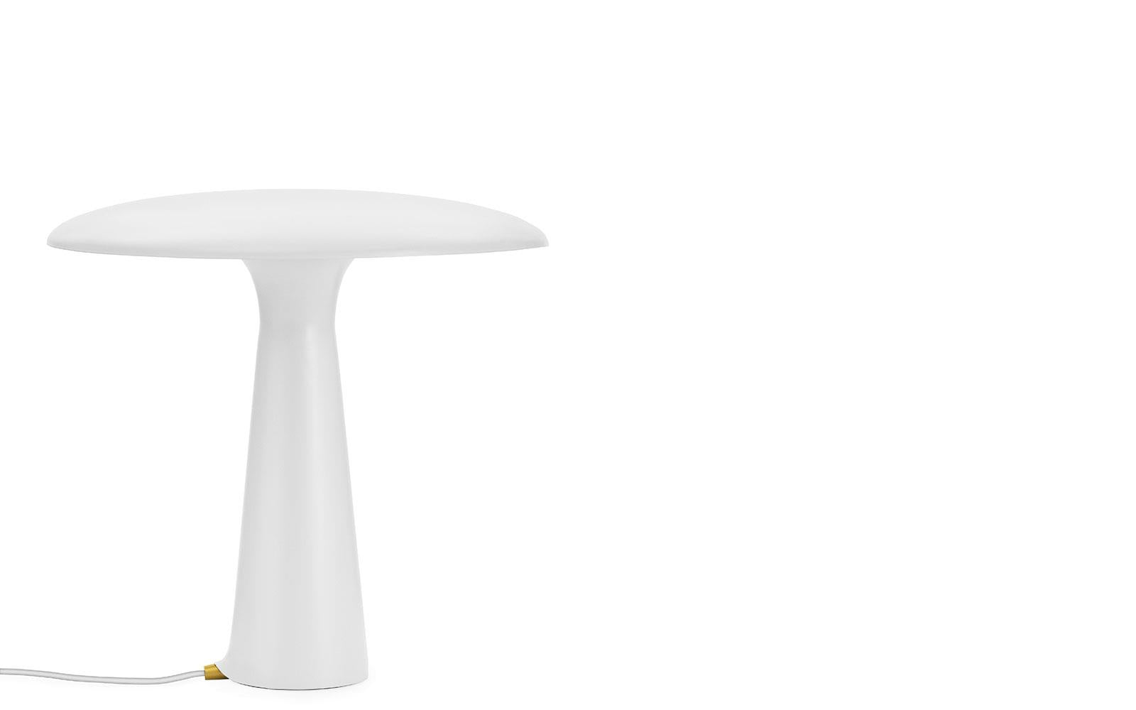 Shelter bordlampe Hvid