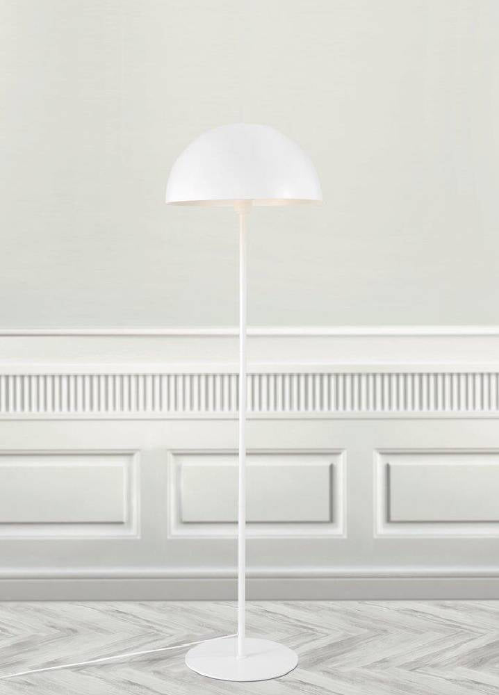Enkel Nordlux billig gulvlampe i hvid