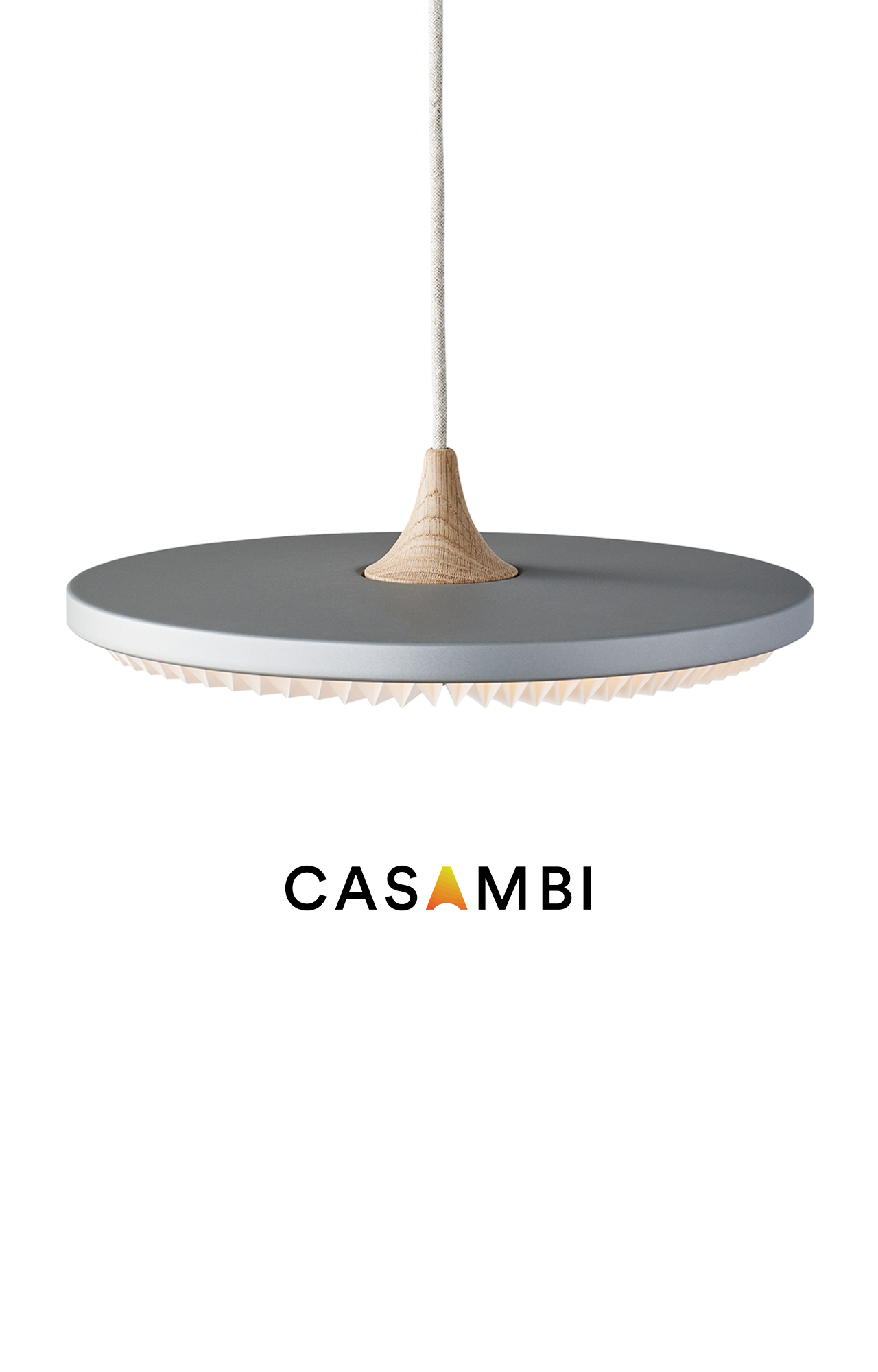 SOLEIL Small Standard Silver Cloud med CASAMBI lysdæmper - Pendel - LE KLINT - DEMO