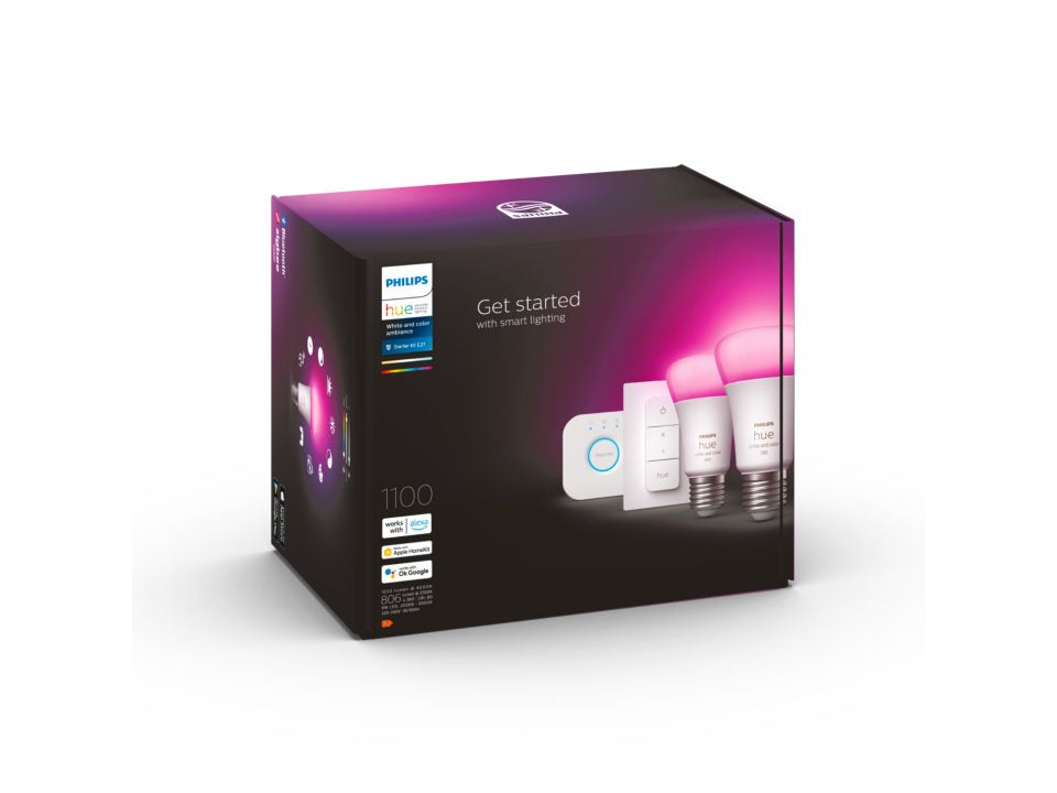 Philips Hue Startkit 9W 1055lm v.4000K E27 WCA BT