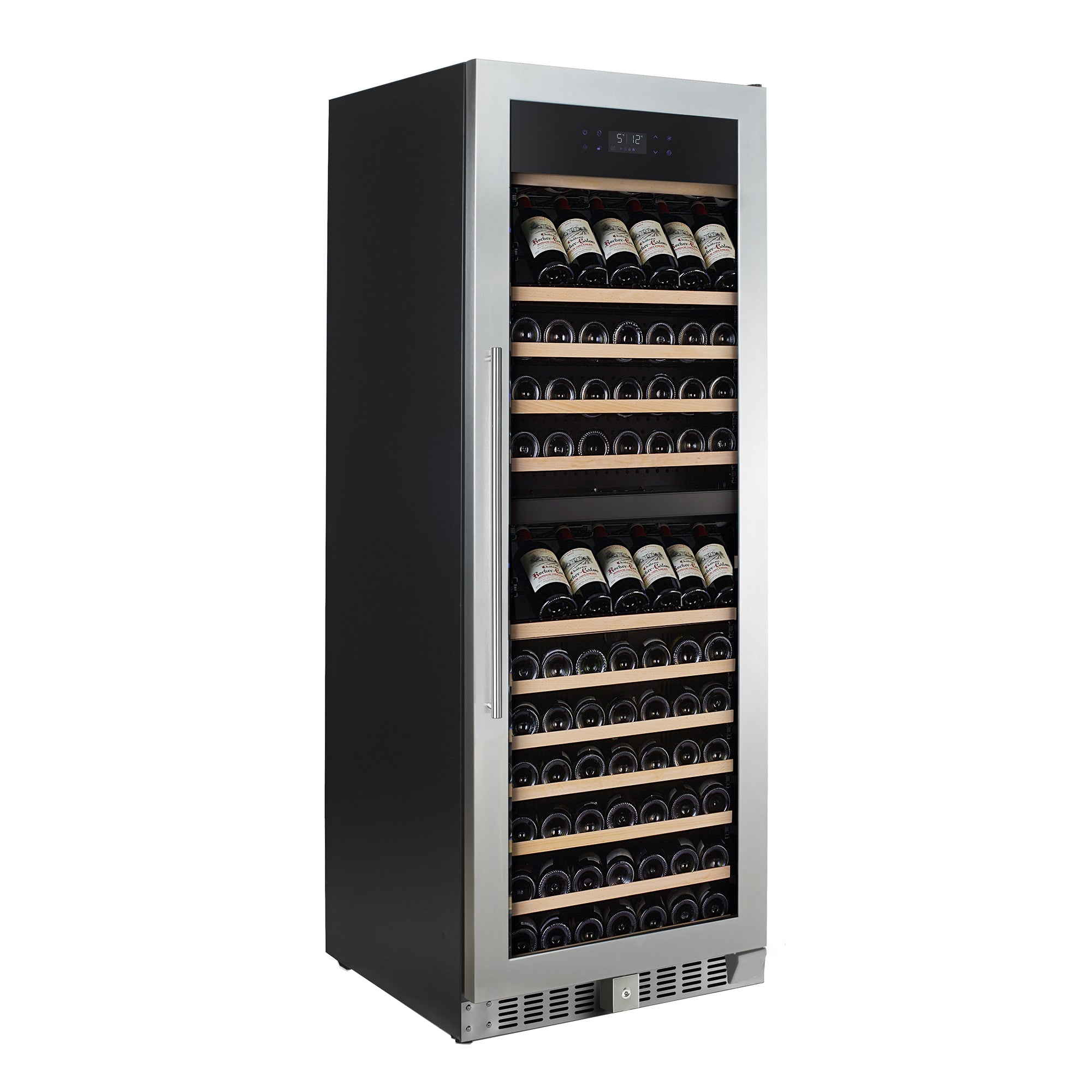 Temptech Elegance E1000DX Vinkøleskab, Rustfrit stål