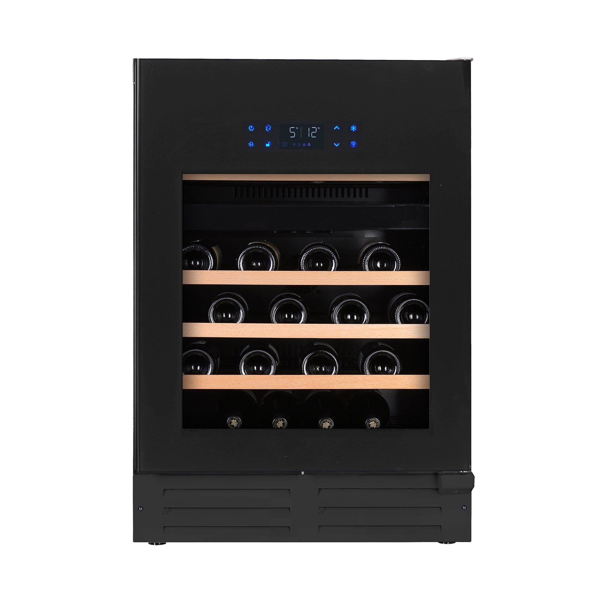 Temptech Elegance EX60DRB Vinkøleskab, Sort