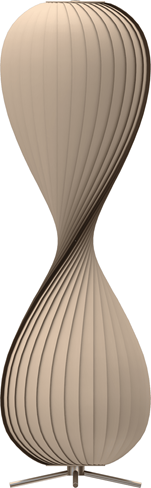 TR10 Birch Nature H138 Gulvlampe - Tom Rossau