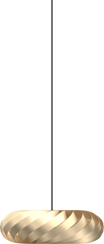 TR5 Aluminium Gold Ø60 Pendel - Tom Rossau