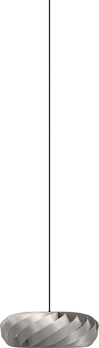 TR5 Aluminium Silver Ø40 Pendel - Tom Rossau