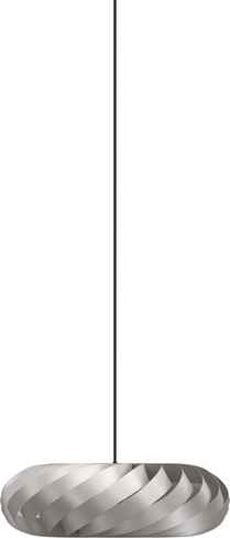 TR5 Aluminium Silver Ø60 Pendel - Tom Rossau