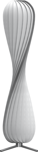 TR7 Plastic White H117 Gulvlampe - Tom Rossau