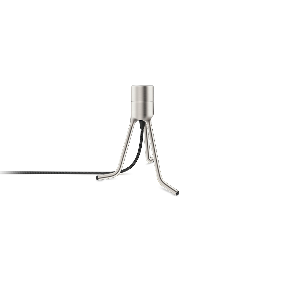 Tripod Base Lampestander Børstet Stål - UMAGE