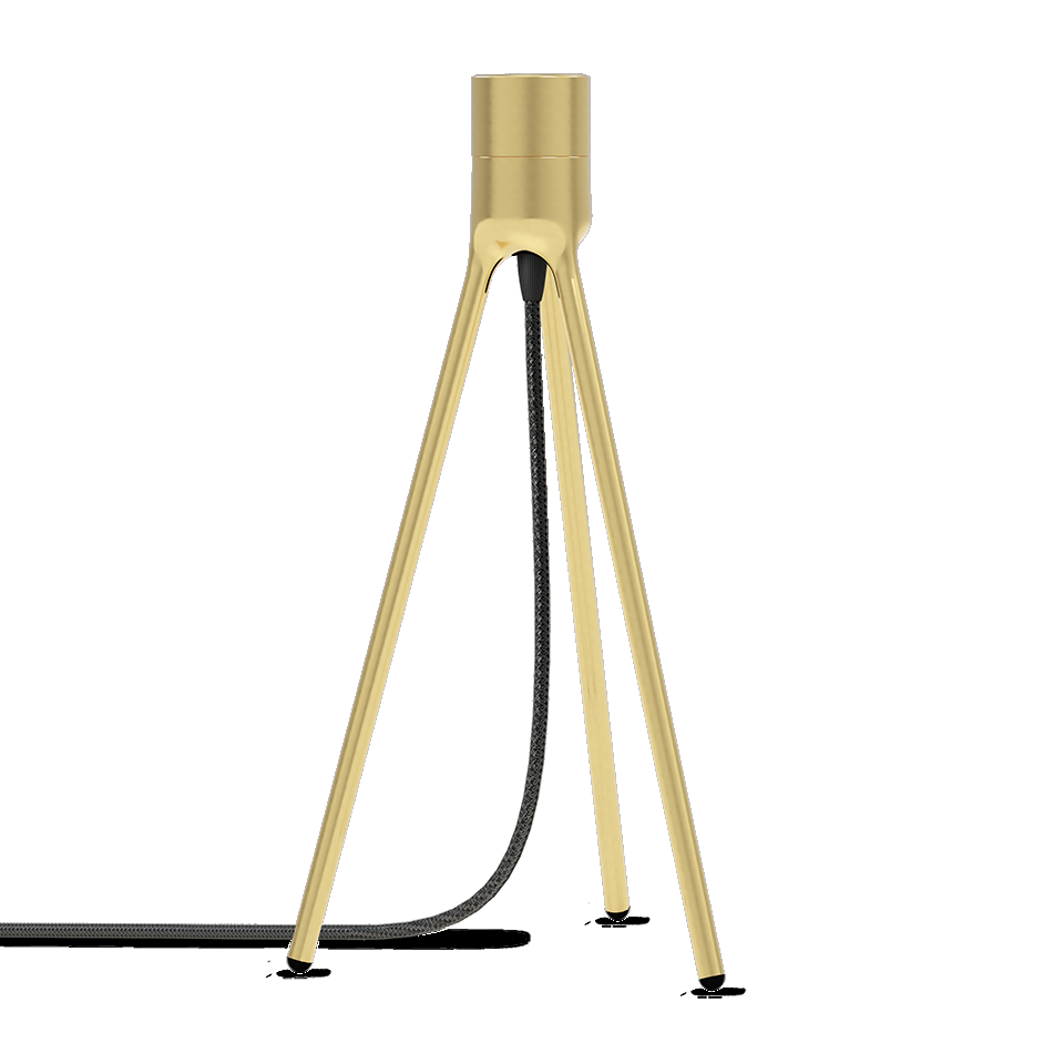 Tripod Table Lampestander Børstet Messing - UMAGE