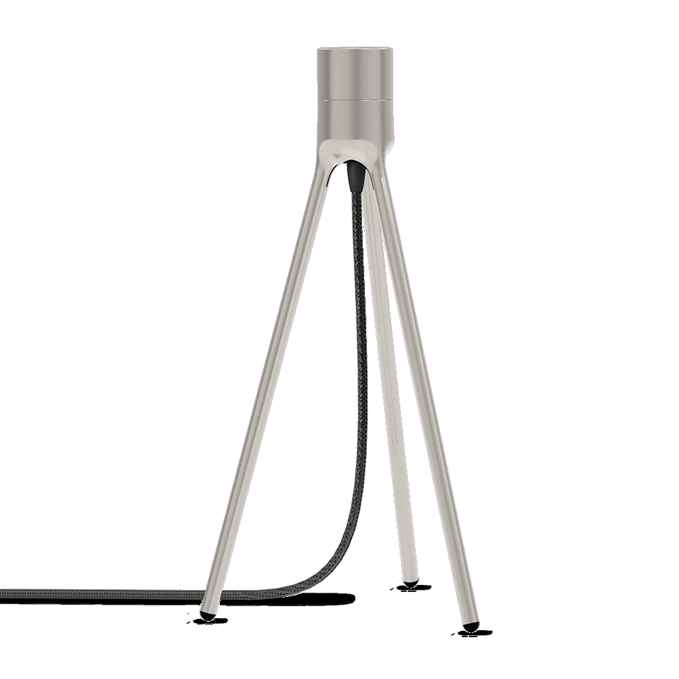Tripod Table Lampestander Børstet Stål - UMAGE