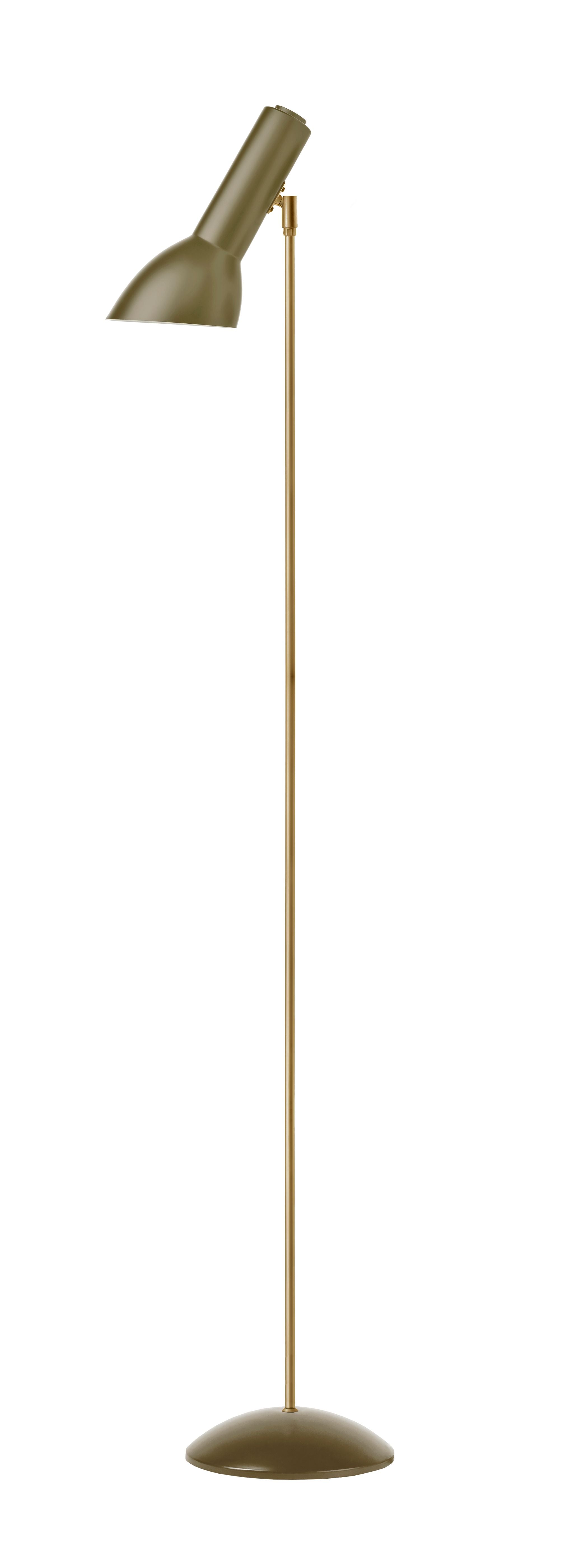 Oblique Olivengrøn/Messing - Gulvlampe billede 4