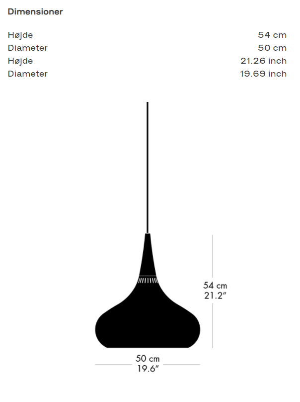 Fritz Hansen ORIENT™ P3 Pendel