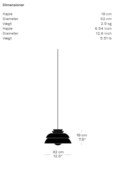 CONCERT™ P1 Hvid Pendel