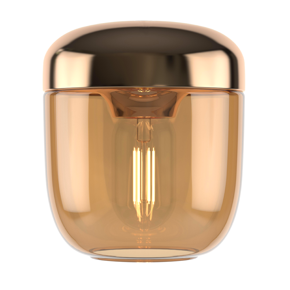 UMAGE Acorn Ø14 Rav & Messing - Lampeskærm