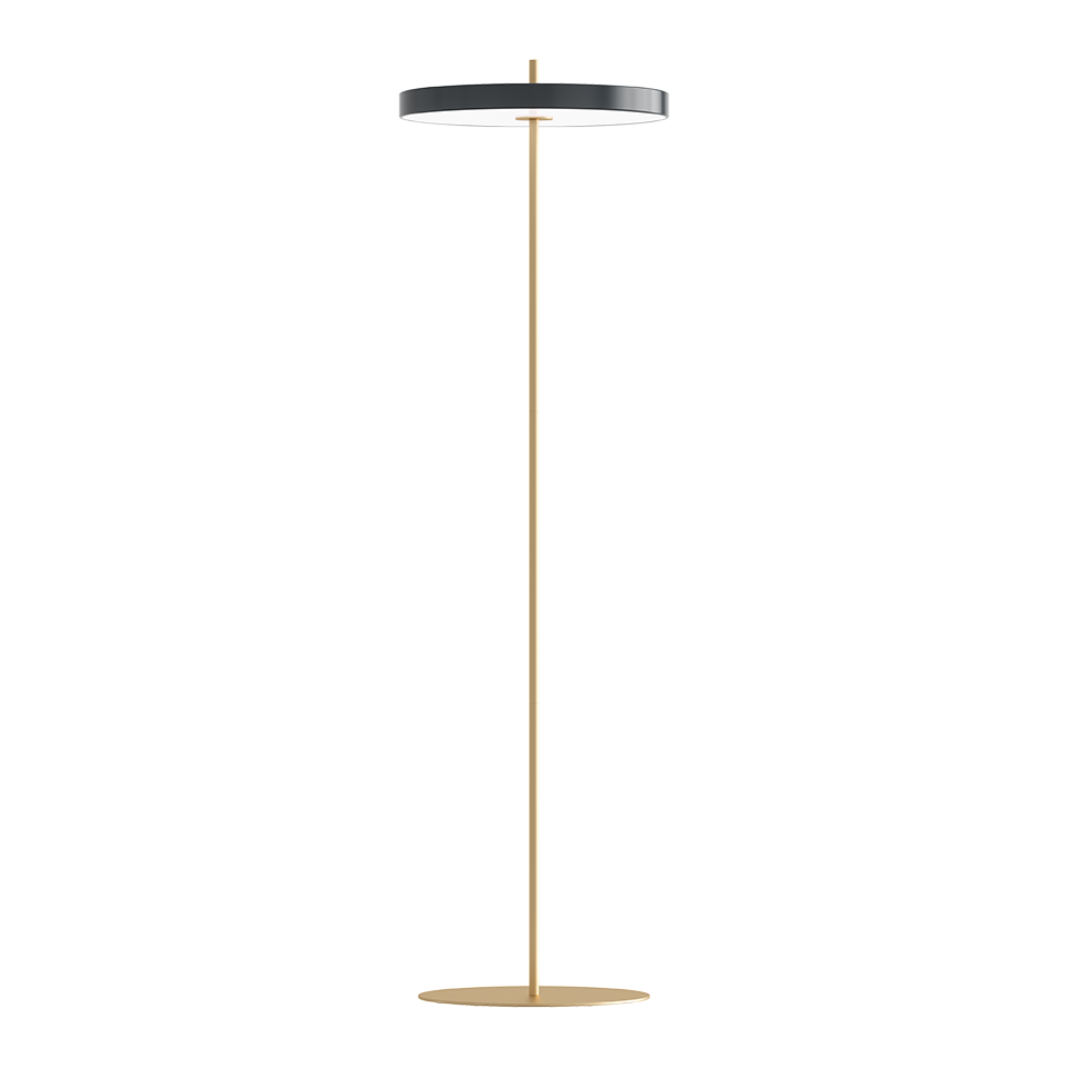 UMAGE Asteria Floor Ø43 Antracit Grå - Gulvlampe
