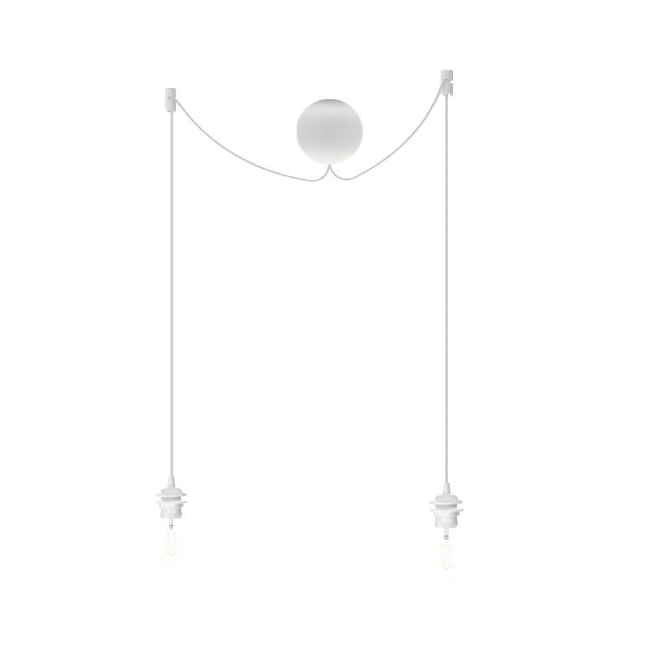 UMAGE Cannonball Cluster 2 Ø12 Hvid - Ophæng