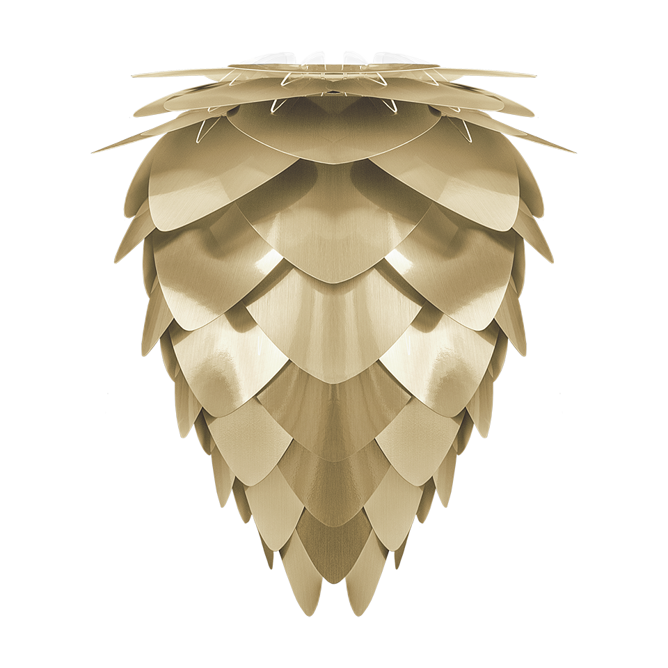 UMAGE Conia Medium Ø36 Børstet Messing - Lampeskærm